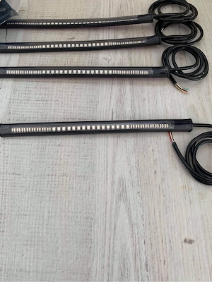 Bandă LED Flexibilă Moto / Scuter / ATV – Semnalizare Secvențială, Frână și Poziție - imagine 6