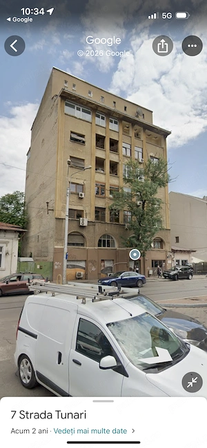 Apartament  4 camere zona centrală str . Tunari colț Eminescu 
