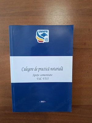 Culegere de practică notarială 2021