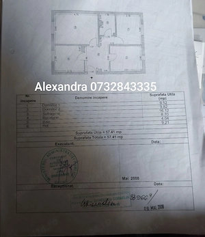 Vand apartament 3 camere 