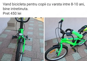 Bicicleta pentru copii