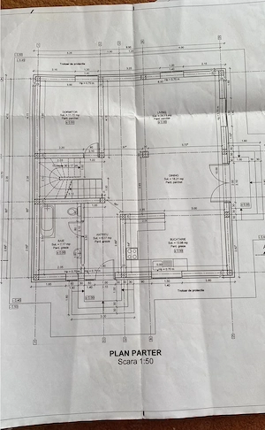 Casă P+M în construcție în Pădureni (cartierul nou) - imagine 4