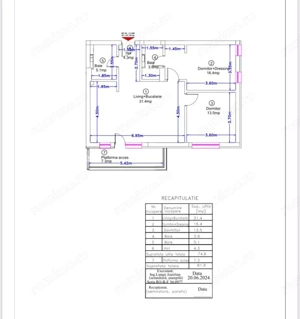 3 Rooms + Terrace + Parking | MTM Residence - Rond OMV Pipera | Ground Floor - imagine 5