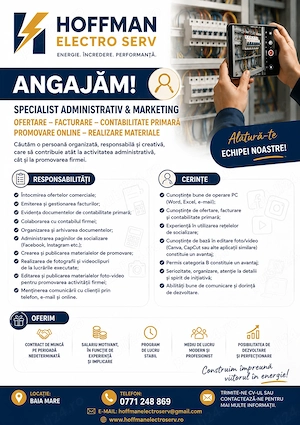 Hoffman Electro Serv angajează!