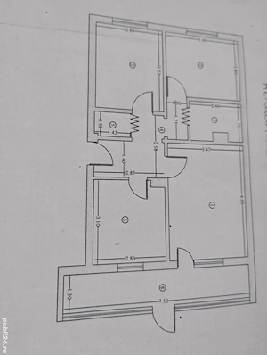 Vand apartament 70 mp, 4 camere - imagine 3