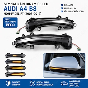 Semnalizari dinamice led audi
