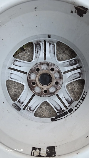 Vand jante originale aliaj cu anvelope vara vw Golf 4 , 15" 5x100- stare buna 