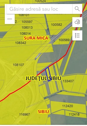 Vand Schimb Teren Extravilan Zona Vest Sibiu - imagine 4
