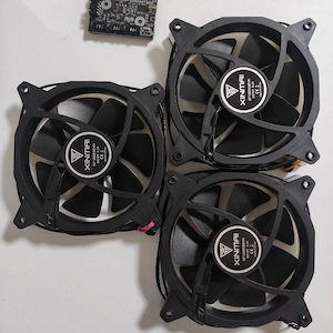 (ARGB) Set 3 Ventilatoare + Controller - imagine 3