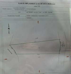 Teren intravilan Roman 2 loturi, 2.000 mp la 1.750 m, lângă Refugiul Vf. Ursu - imagine 2