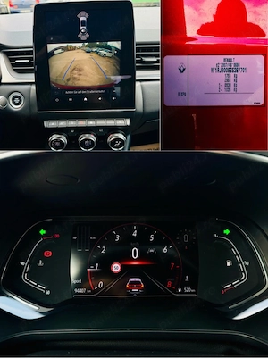 Renault Captur II Edition One, 94.000 km, 2020, navigatie mare, virtual cockpit  - imagine 8