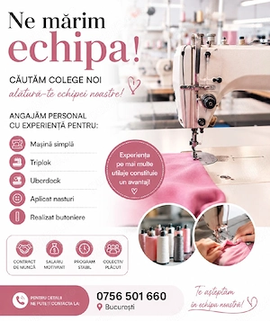 Atelier confectii, Militari Dezrobirii