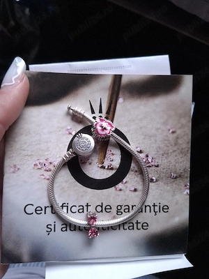 Vând brățară originală Pandora, argint 925