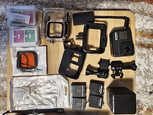 GoPro Hero 8 Black cu adaptor microfon acumulatori cutie originala - imagine 2