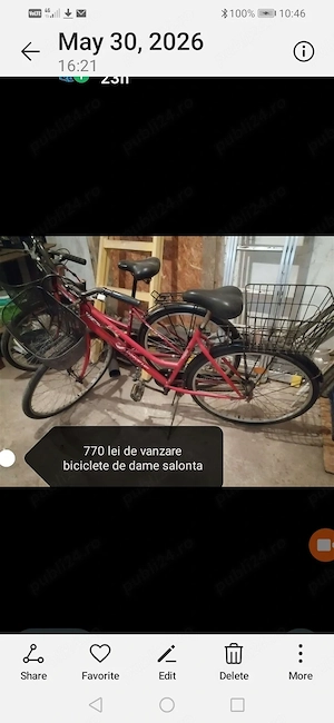 biciclete dame de vanzare