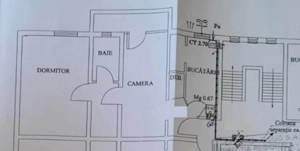 NORD | Bloc beton |ETAJ 1|Balcon 7ml | Posibilitate centrală