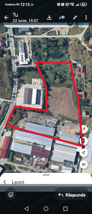 17.000 mp teren intravilan + hale 2.000 mp-Drumul Tărpiului | Zona LEONI  DRUMUL TĂRPIULUI, BISTRIȚA