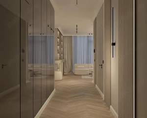 Penthouse Super Finisat *Partial Mobilat * Cart Gheorgheni Langa Parc *Str Soporului nr 1 - imagine 10