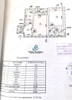 Apartament 2 camere, etaj 4, Piata Darmanesti - imagine 4