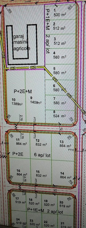 Promovam teren de case individuale și duplex, 10 parcele, Puz nou, la alegere din mai multe locații