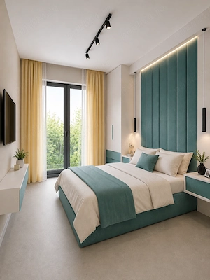 ADAMANT ECLYPSE, 2 camere cu GEAM la baie 68.2mp  - imagine 3
