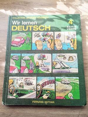 Carte nouă Wir lernen Deutsch de nivelurile B1 ale limbii germane și limbii franceze de Fernand Nath