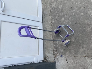 Cărucior cumpărături fără sacoșă 10 RON