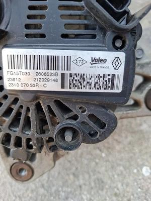 vând alternator renault megane 3 1 2 tce - imagine 2
