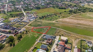 Teren 1237 mp cu PUZ aprobat de vanzare Bujac,Arad - imagine 4