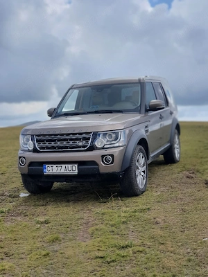 Discovery 4 3.0 TDV6 Automat 4x4 2016   Piele crem, Navi, Cameră - imagine 5