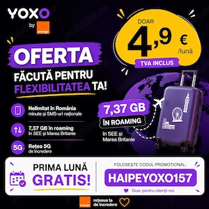 Ai cartela prepay la Orange sau Vodafone? Platesti mult Primesti Putin - Hai pe YOXO