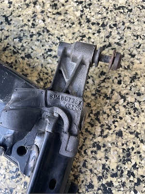 Ramă ușă stanga față Audi A3 an 2007 - imagine 5
