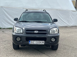 Hiunday santa-fe 2.0 crdi 120cp 4x4 permanent 5+1 trp an 2006 acte valabile propretar fiscal pe loc  - imagine 2