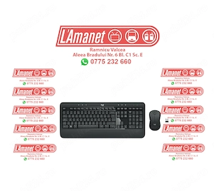 Kit tastatura + mouse Logitech MK540 Wireless, layout DE, Negru - Mai multe bucati disponibile