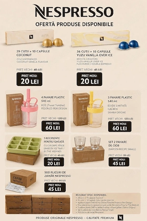 Cafea NEpresso Capsule 
