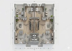 CALEA URSENI, DUPLEX, 4 CAMERE, 2 BAI, DRESSING, TERASA ACOPERITA - imagine 2