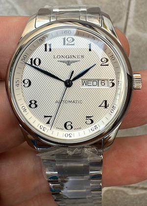 Longines Master Collection DayDate 38.5mm White Dial XF A2836