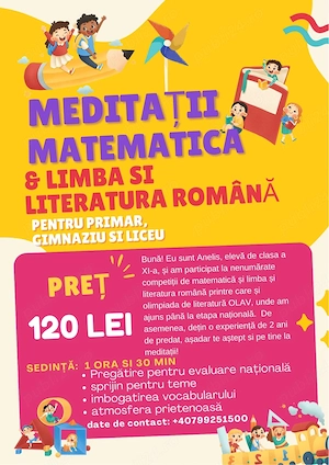 meditatii matematica & limba si literatura romana 