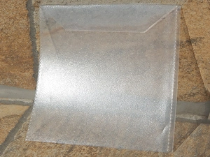 Plic transparent plastic protectie pentru CD