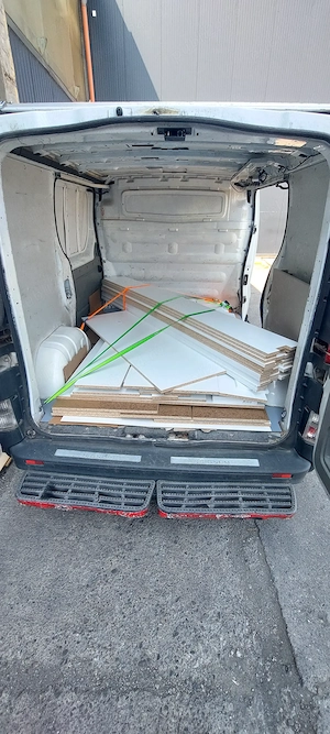 Transport cu dubita mica Vivaro scurt 2,4x1,7m podeaua ,canapele,marfa usoara,etc..! - imagine 3