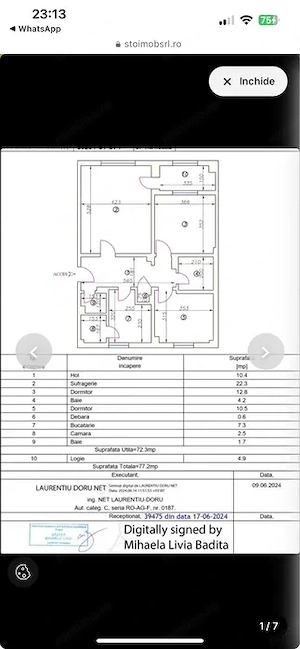 Vrei sa locuiesti la un apartament cu 3 camere langa Arges Mall? - imagine 7