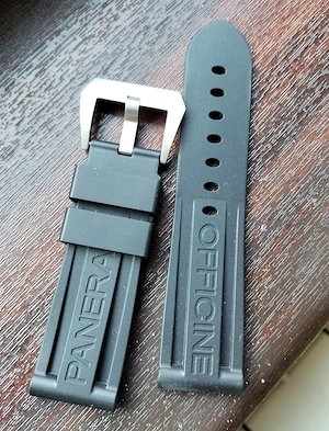 Curea ceas Panerai din silicon latime 24 mm sau 26 mm latime