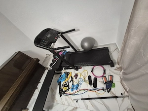 Bandă de alergat + accesirii fitness