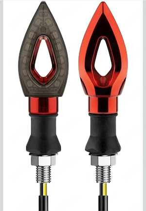 Semnalizari Led roșii moto, scuter atv  - imagine 2