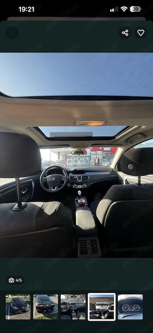 Vând Renault Laguna 1,5 2010 - imagine 4