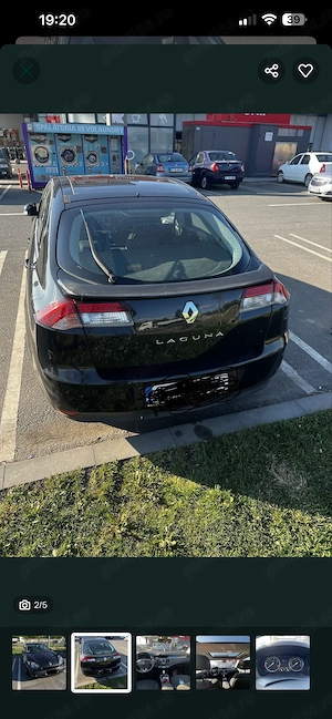 Vând Renault Laguna 1,5 2010 - imagine 2