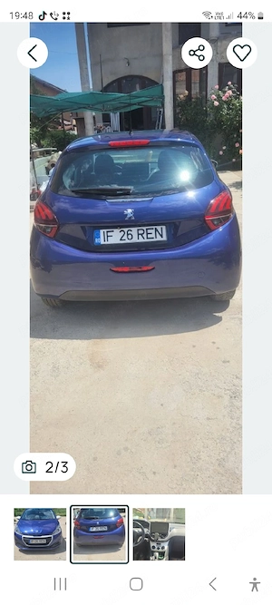 DE VANZARE peugeot 208 fabricație 2018 - imagine 2