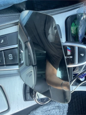 Sticla oglinda stanga originala BMW cu incalzire 