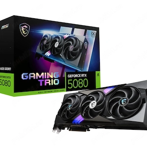 GIGABYTE GeForce RTX 5080 16GB SUPRIM SOC PCI Express Desktop New Fan Card 4352 CUDA Cores 7680x4320