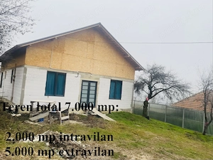 Casă nouă 120 mp + 7000 mp teren (2000 intravilan +5000 extravilan) se vinde urgent  - imagine 9